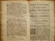 Venden una edición del Quijote de 1608 en medio millón de euros